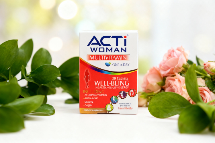 قرص اکتی وومن برای سلامت بانوان در بسته&zwnj; بندی جذاب